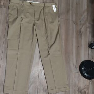 Brooks Brothers Tan Dress Pants Classic Straight-Leg